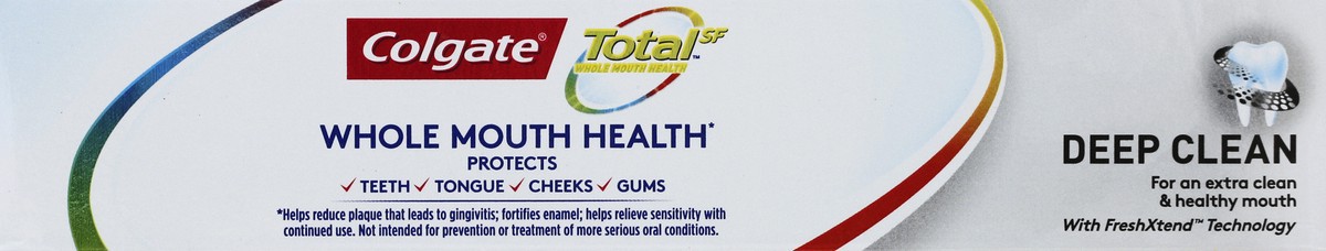 slide 6 of 6, Colgate Deep Clean Total Adv Toothpaste, 10.2 oz