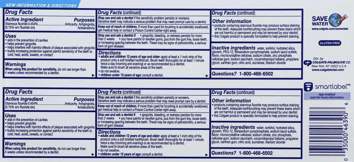 slide 4 of 6, Colgate Deep Clean Total Adv Toothpaste, 10.2 oz