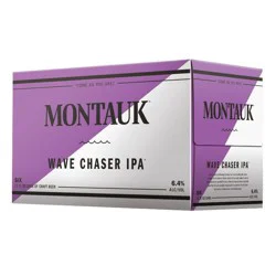 Montauk Wave Chaser IPA Beer - 6 x 12 fl oz Cans