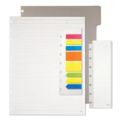 TUL Custom Note-Taking System Discbound Starter Kit, Letter Size, Assorted Colors