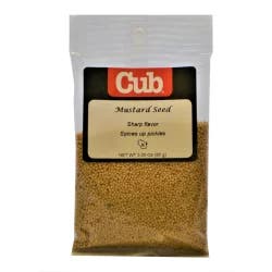 Cub Mustard Seed Whole, 3 Ounce