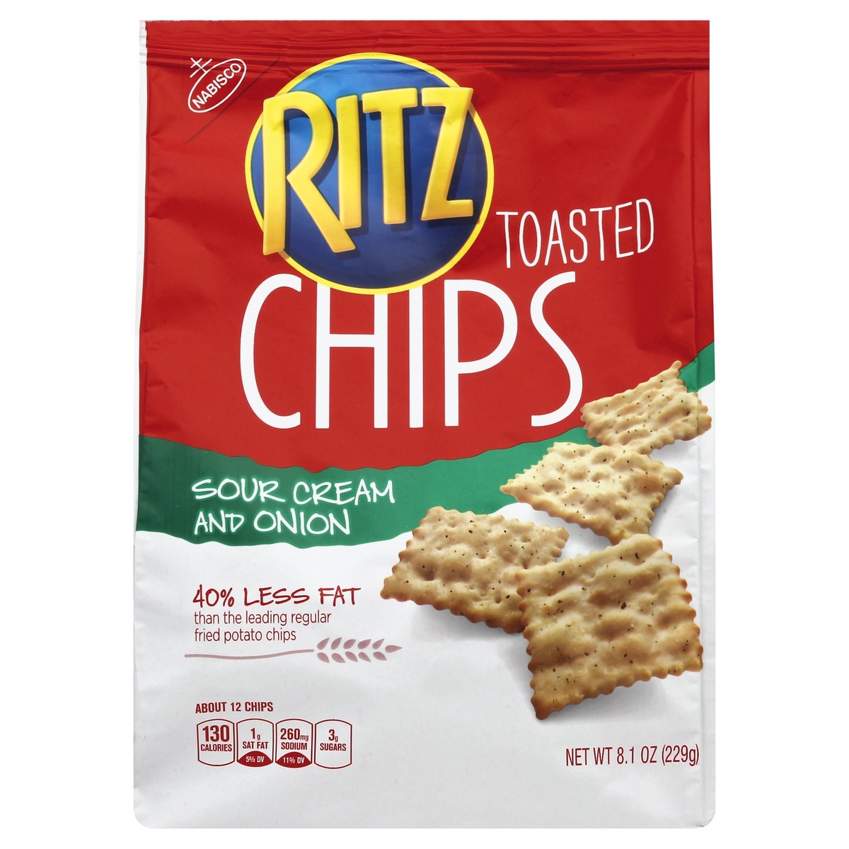 slide 2 of 5, Ritz Toasted Chips 8.1 oz, 8.1 oz