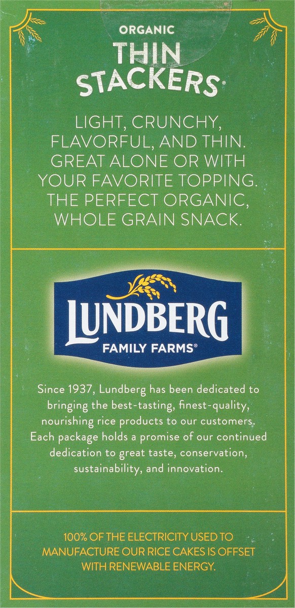 slide 3 of 9, Lundberg Family Farms Organic Thin Basil & Thyme Brown Rice Cakes 6 oz, 6 oz