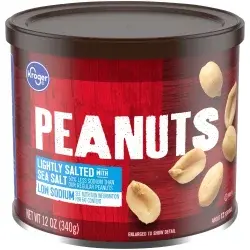 Kroger Lightly Salted Peanuts
