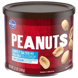 Kroger Lightly Salted Peanuts