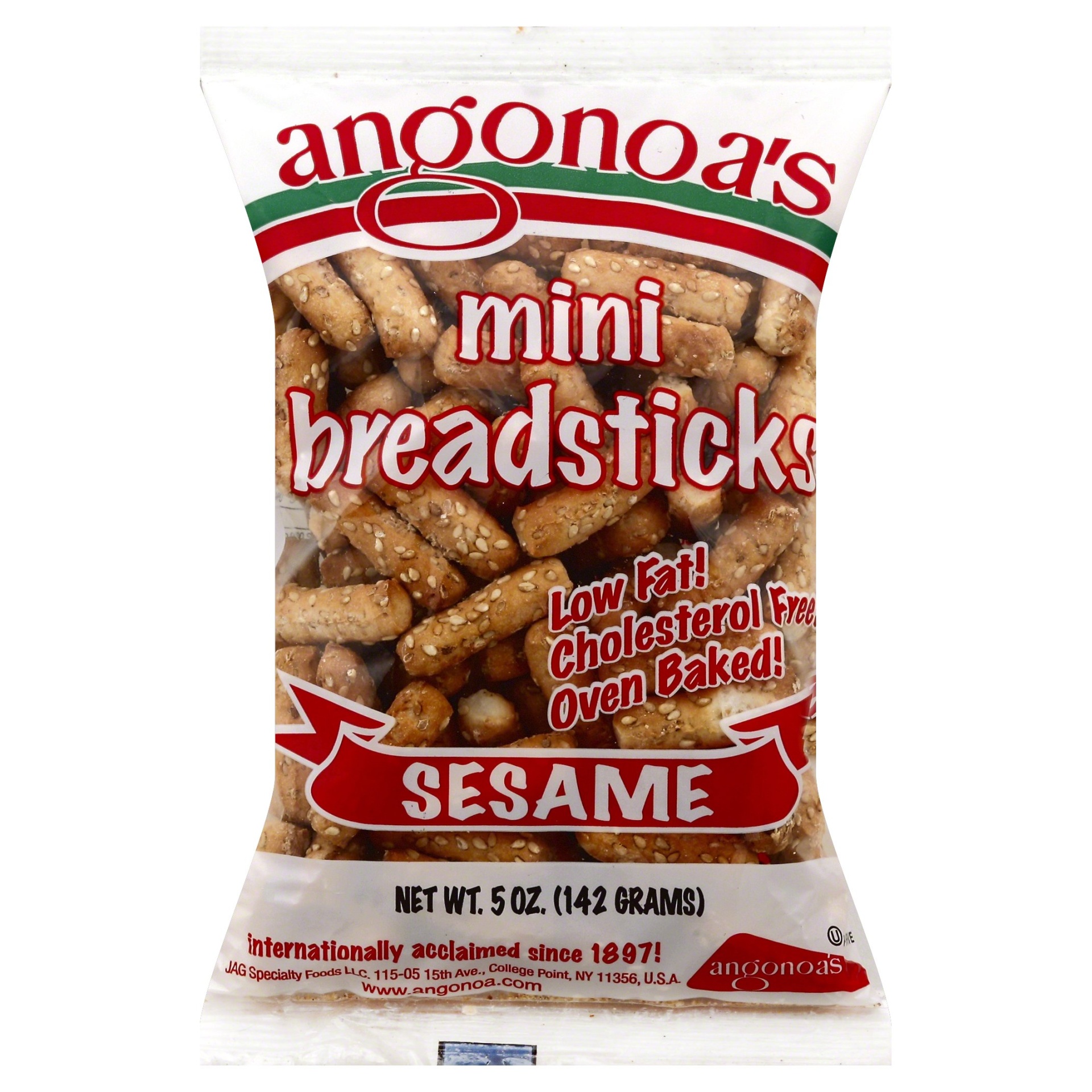 slide 1 of 5, Angonoa's Breadsticks 5 oz, 5 oz