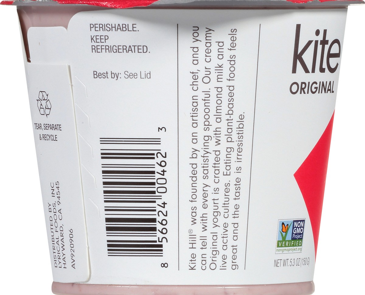 slide 7 of 10, Kite Hill Raspberry Almond Milk Ygrt, 5.3 oz