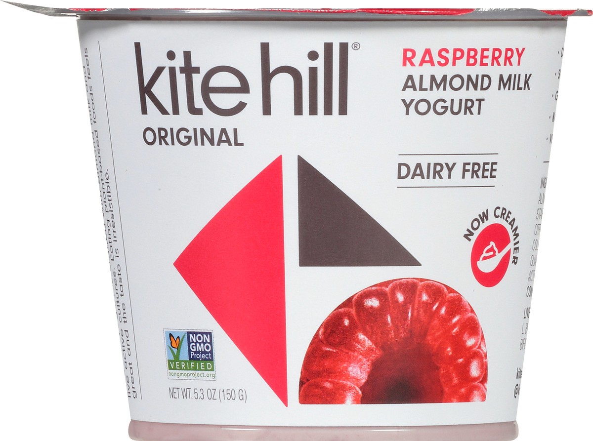 slide 9 of 10, Kite Hill Raspberry Almond Milk Ygrt, 5.3 oz