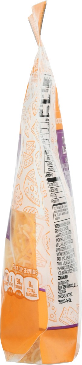 slide 4 of 14, Rouses Markets Taco Blend Finely Shredded Cheese 8 oz, 8 oz