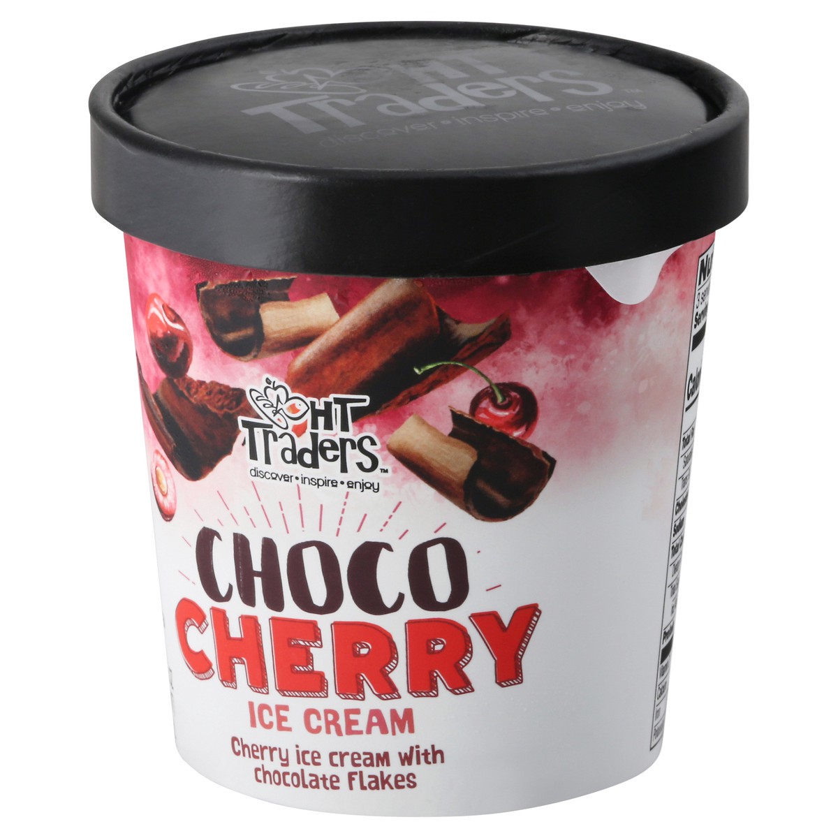 slide 5 of 9, Harris Teeter Traders Very Cherry Premium Ice Cream, 16 oz