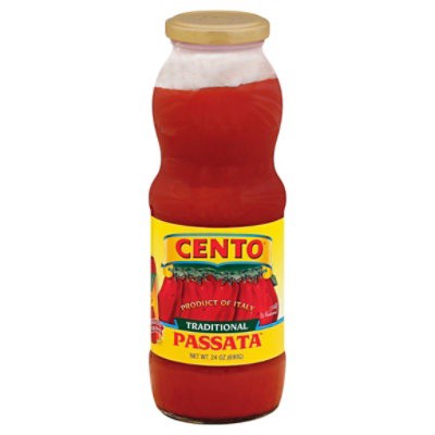 slide 1 of 2, Cento Fresh Pack Smooth Traditional Passata 24 oz, 24 oz