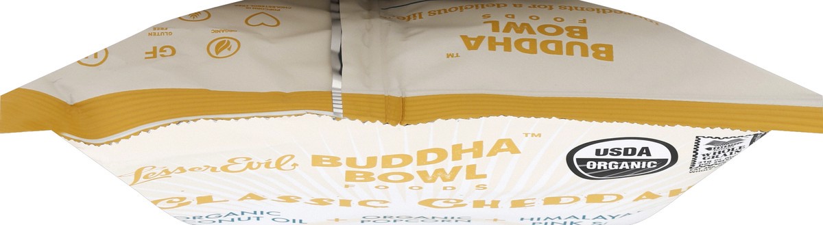 slide 2 of 5, Buddha Bowl Foods Classic Cheddah Popcorn, 5 oz