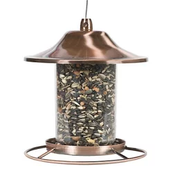 Perky-Pet Copper Panorama Bird Feeder