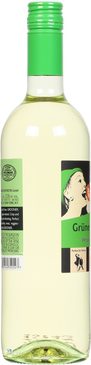 slide 3 of 10, Grooner Gruner Veltliner White Wine 750 ml, 750 ml