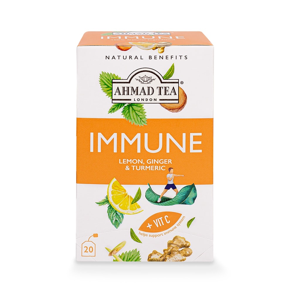 slide 1 of 1, Ahmad Tea Ahmad Immune Tea, 20 ct