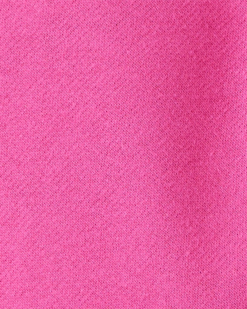 slide 2 of 3, Carter's Carters Toddler Girl DayDream Fleece Drawstring Joggers - Pink Fuchsia 2T, 1 ct