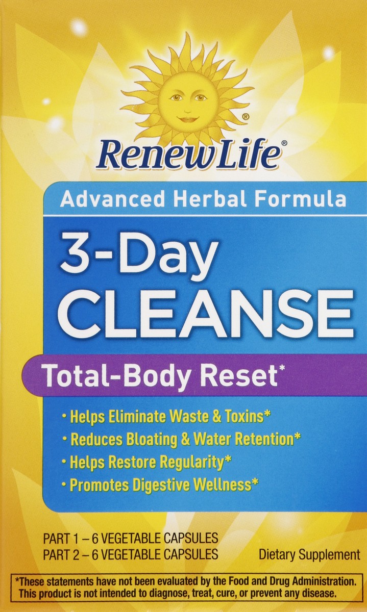 slide 5 of 5, Renew Life 3-Day Cleanse 12 ea, 12 ct