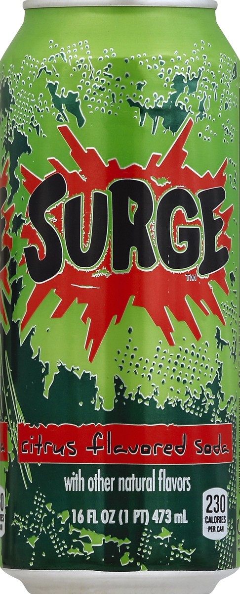 slide 2 of 4, SURGE Soda 16 oz, 16 oz