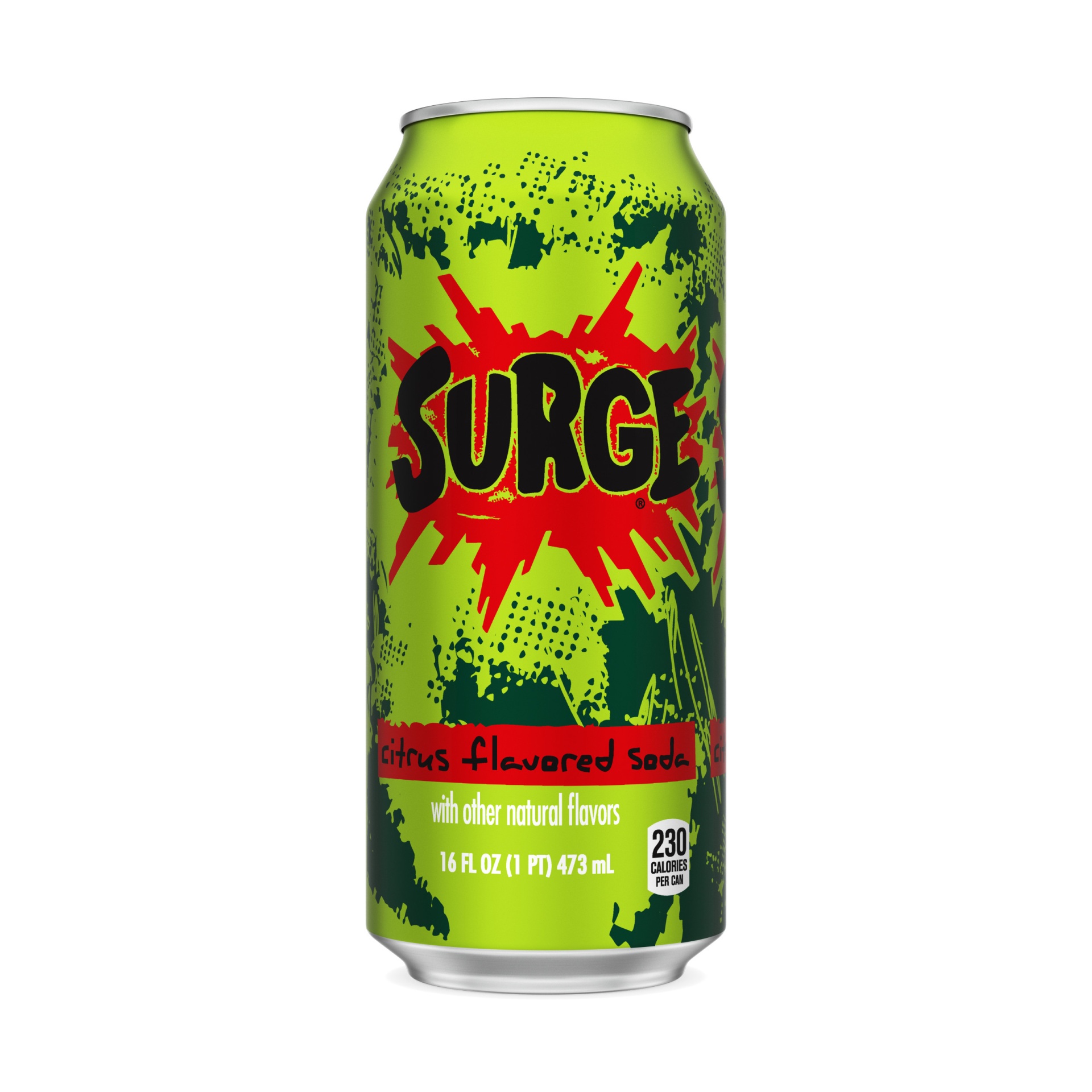 slide 1 of 4, SURGE Soda 16 oz, 16 oz