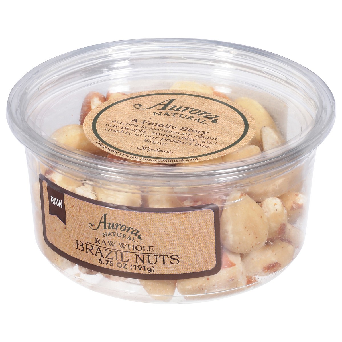 slide 8 of 9, Aurora Natural Raw Whole Brazil Nuts - 6.75 oz, 6.75 oz