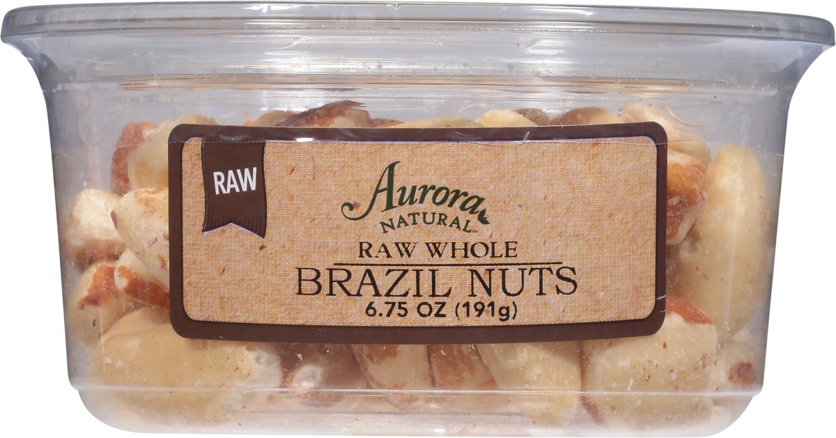 slide 6 of 9, Aurora Natural Raw Whole Brazil Nuts - 6.75 oz, 6.75 oz