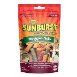 Higgins Sunburst Veggie Stix Gourmet Treats for Guinea Pigs, Rabbits & Chinchillas