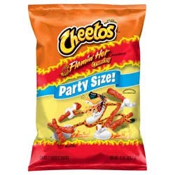 Cheetos Cheese Flavored Snacks , Flamin' Hot