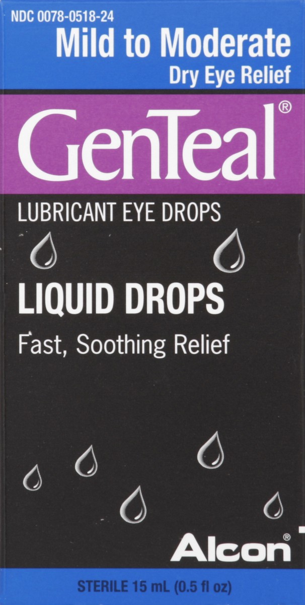 slide 1 of 5, GenTeal Eye Drops 0.5 oz, 0.5 oz