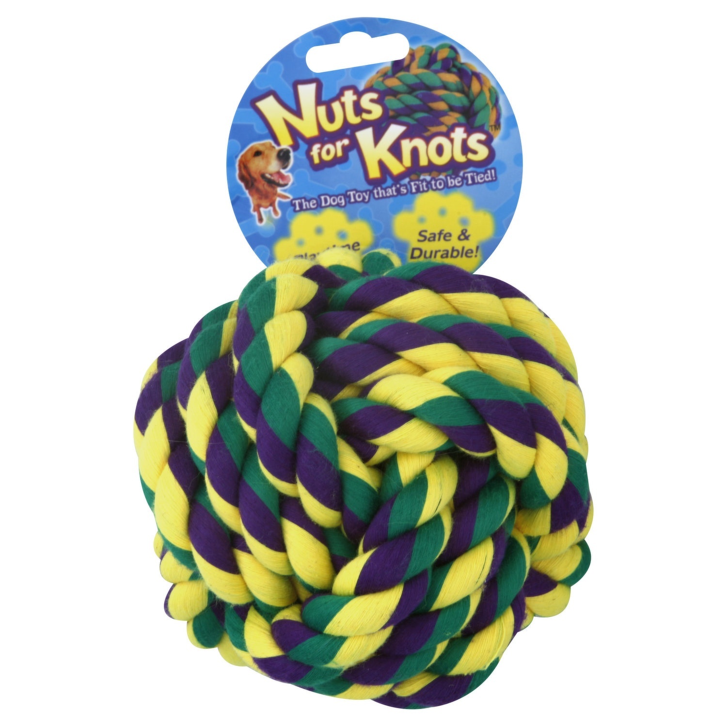 slide 1 of 1, Nuts for Knots Multipet Medium Nuts For Knots 3.5In, 1 ct