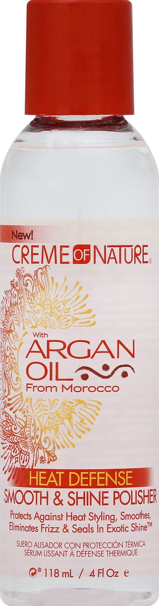 slide 1 of 8, Creme of Nature Crm/nat Argan Oil Smooth & Shine Polisher, 4 oz