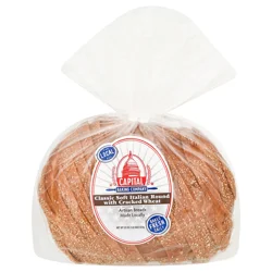 Capital Baking Company Round Soft Italian w/Cracked Wheat Artisan Bread
