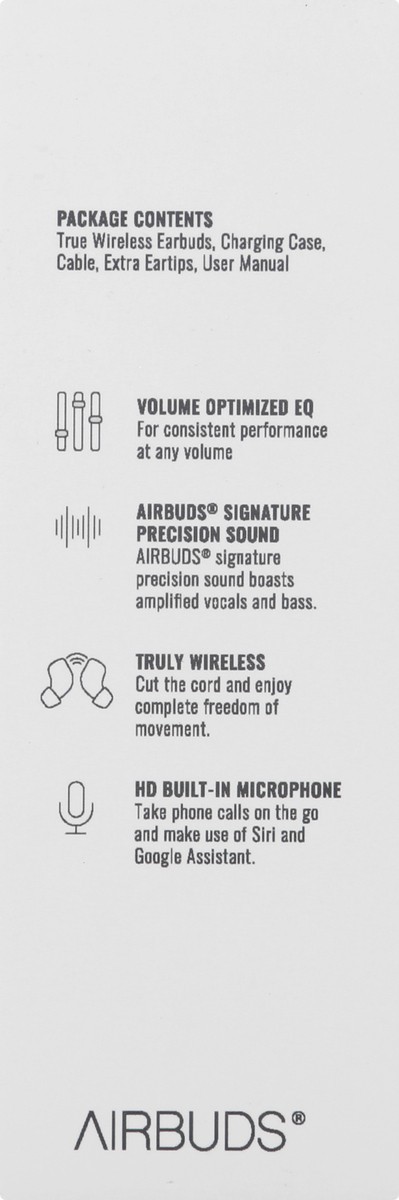 slide 8 of 9, Air 2 True Wireless Earbuds 1 ea, 1 ct