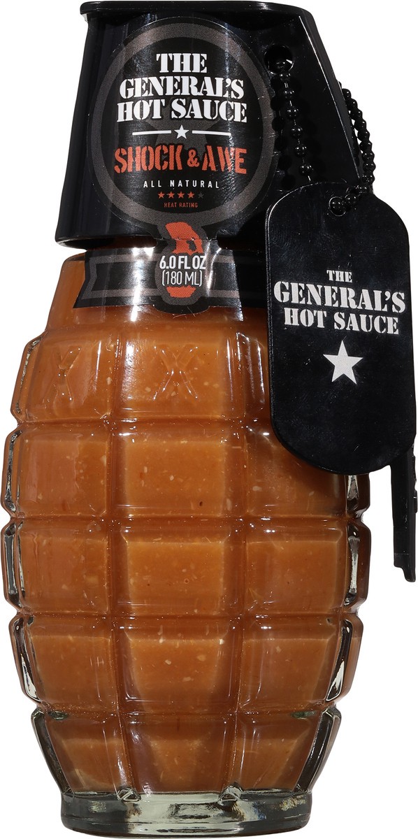 slide 4 of 9, The General's Hot Sauce All Natural Shock & Awe Hot Sauce 6.0 fl oz, 6 fl oz