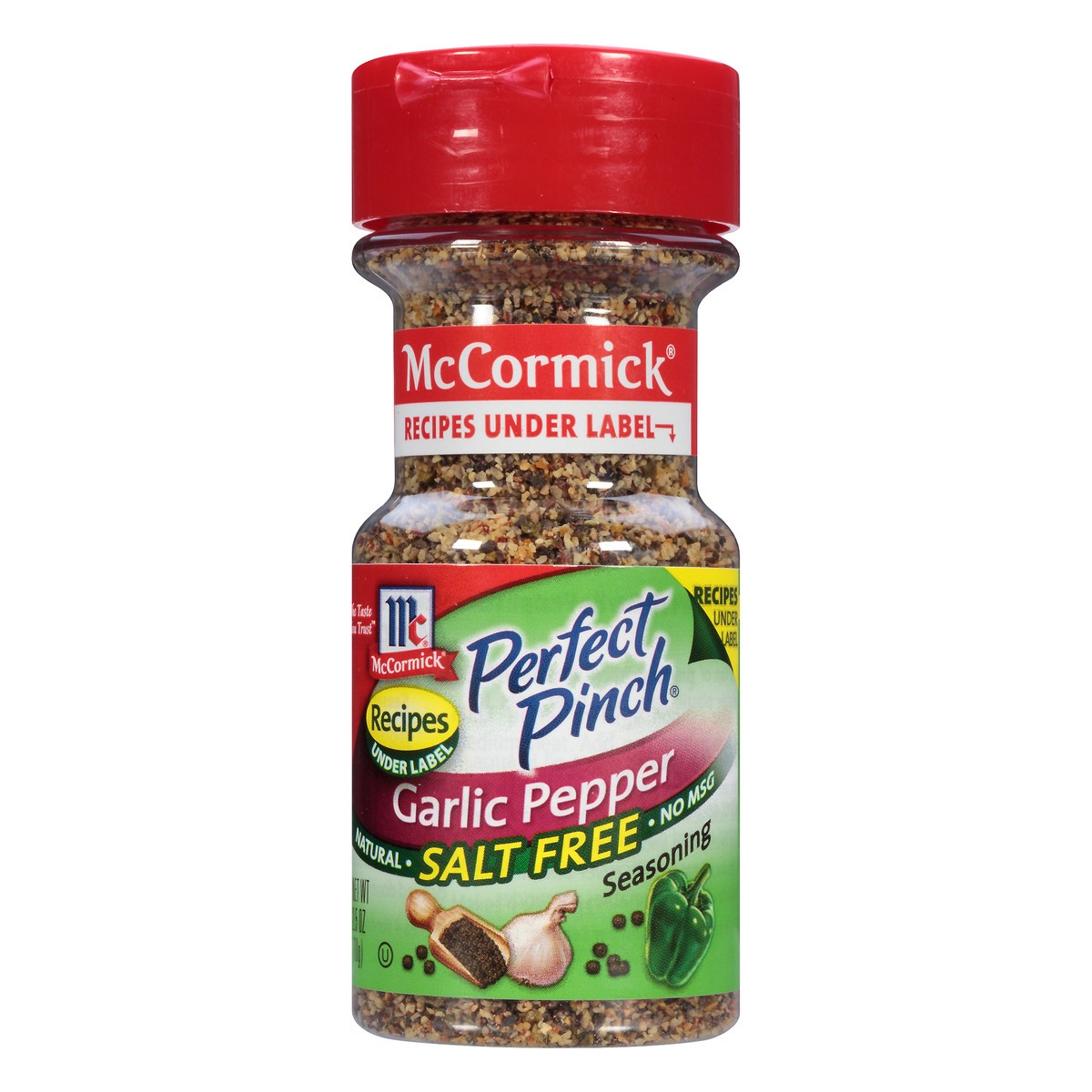 slide 4 of 11, McCormick Salt Free Garlic Pepper Seasoning 2.5 oz, 2.5 oz