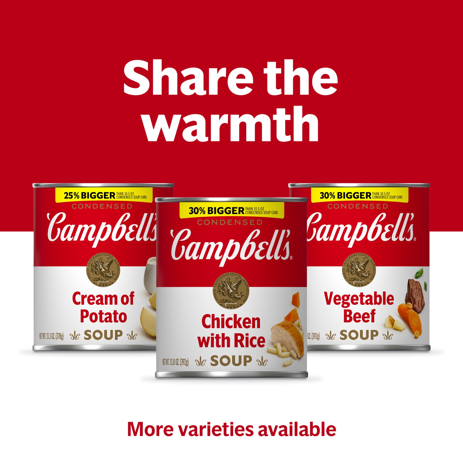 slide 6 of 9, Campbell's Condensed Tomato Soup, 14.3 oz Can, 14.3 oz