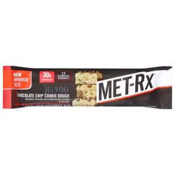 MET-Rx Meal Replacement Bar, Chocolate Chip Cookie Dough, 3.52 Ounce