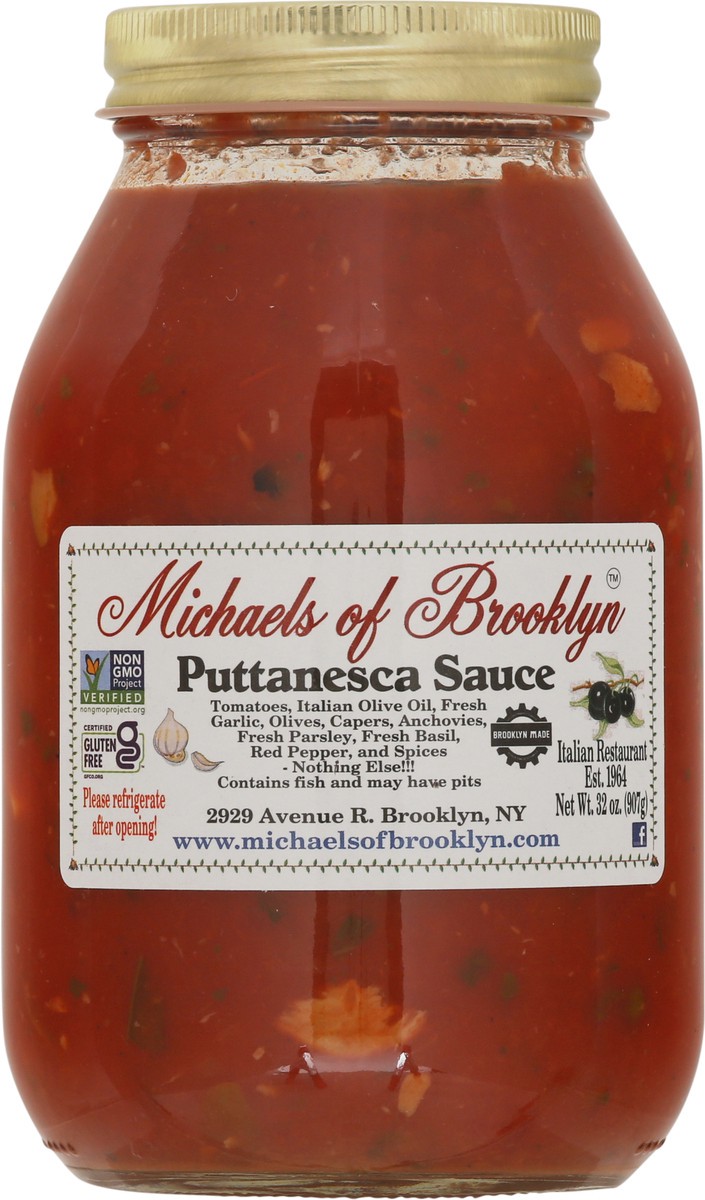 slide 2 of 12, Michael's of Brooklyn Michaels Of Brooklyn Puttanesca Pasta Sauce, 32 oz