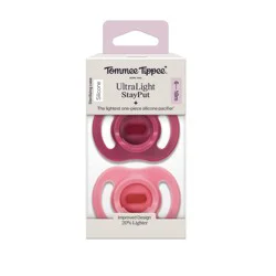 Tommee Tippee UltraLight StayPutPacifiers for 6-18 Months