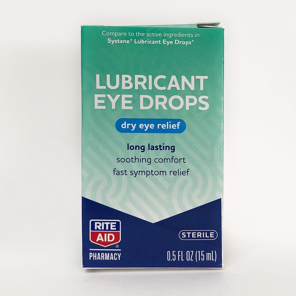 slide 1 of 5, Rite Aid Lubricant Eye Drops, 0.5 fl oz