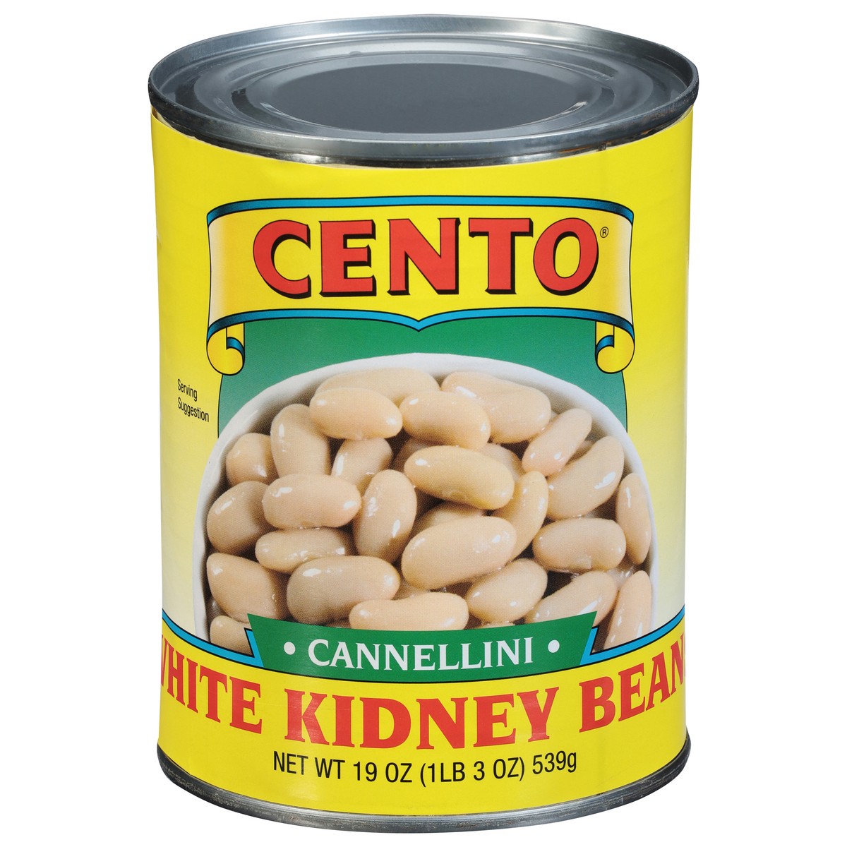 slide 1 of 9, Cento Beans Cannellini - 19 Oz, 19 oz