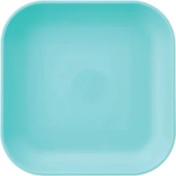 our goods Square Plate - Teal