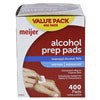 slide 6 of 9, Meijer alcohol prep pads, Value Size, 400 ct