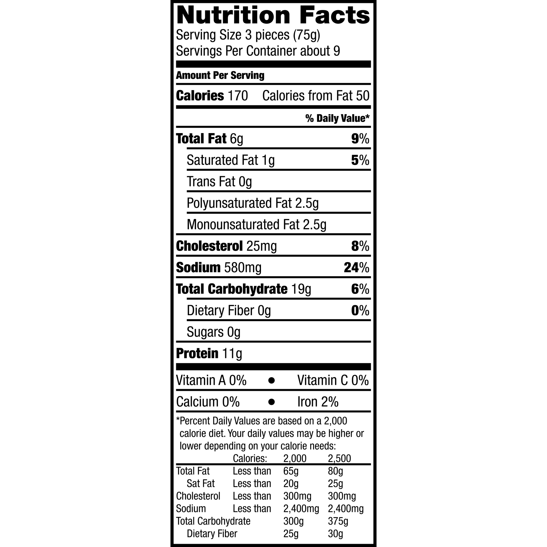 slide 4 of 5, MEIJER Fully Cooked Boneless Skinless Chicken Breast Chunk Fritters w/ Rib Meat, 708.74 g