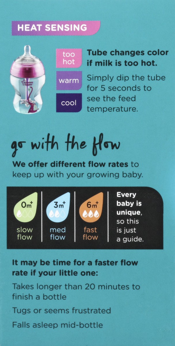 slide 3 of 5, Tommee Tippee Bottles 2 ea, 2 ct