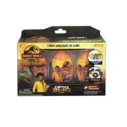 Jurassic World Captivz Slime Egg, 3pk