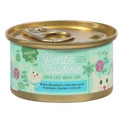 Petite Cuisine Chicken and Pumpkin Entree Cat Food 2.8 oz