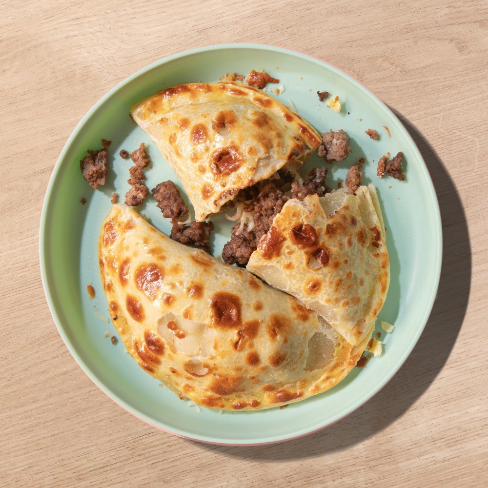 slide 2 of 3, Home Chef Beef and Cheese Empanadas, 7.5 oz