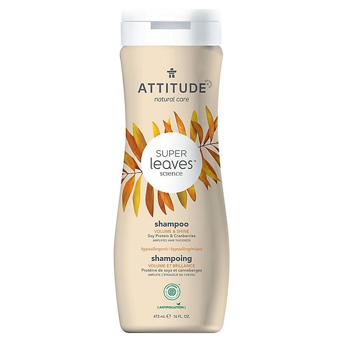 slide 1 of 1, Attitude Super Leaves Shampoo Volume And Shine, 16 oz