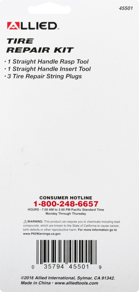 slide 5 of 9, Allied Mechanic's Tire Repair Kit, 5 ct