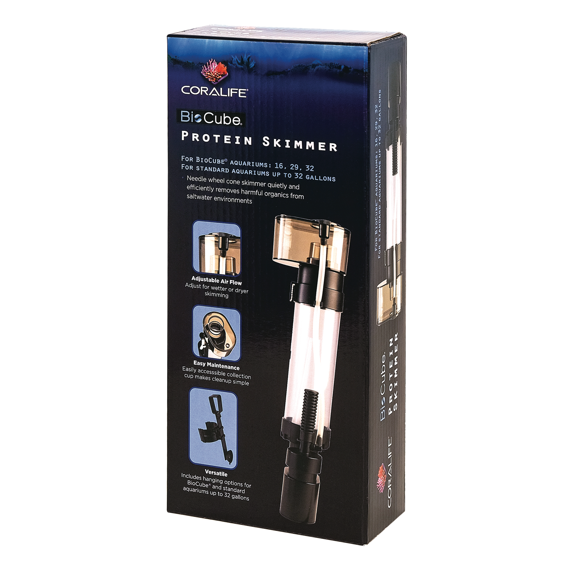 slide 2 of 7, Coralife Biocube Protein Skimmer, 1 ct